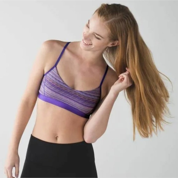 lululemon athletica Other - Lululemon Shala Bra | Space Dye Purple